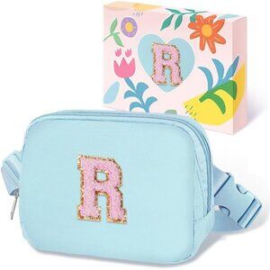 Fanny Pack for Girls R Blue Chenille